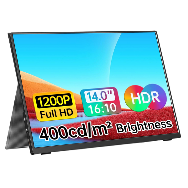 14" WGK W140F1 Portable WUXGA 2ms IPS Monitor