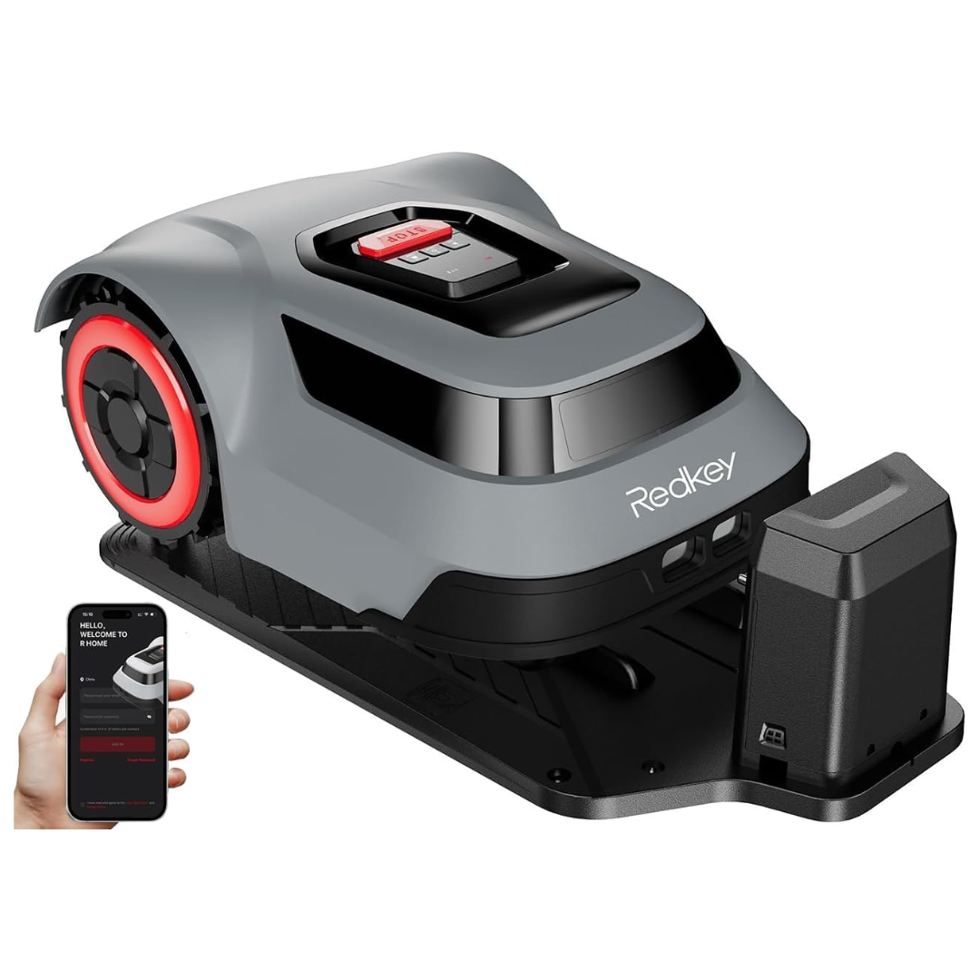 Robot Lawn Mower With 590ft Boundary Wires For 0.25 Acre