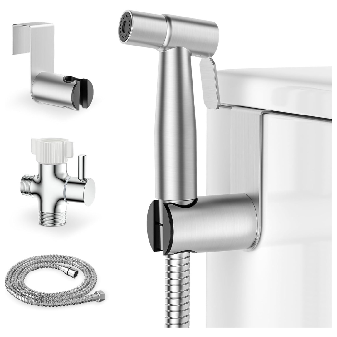Dearocean Stainless Steel Handheld Bidet Sprayer Kit