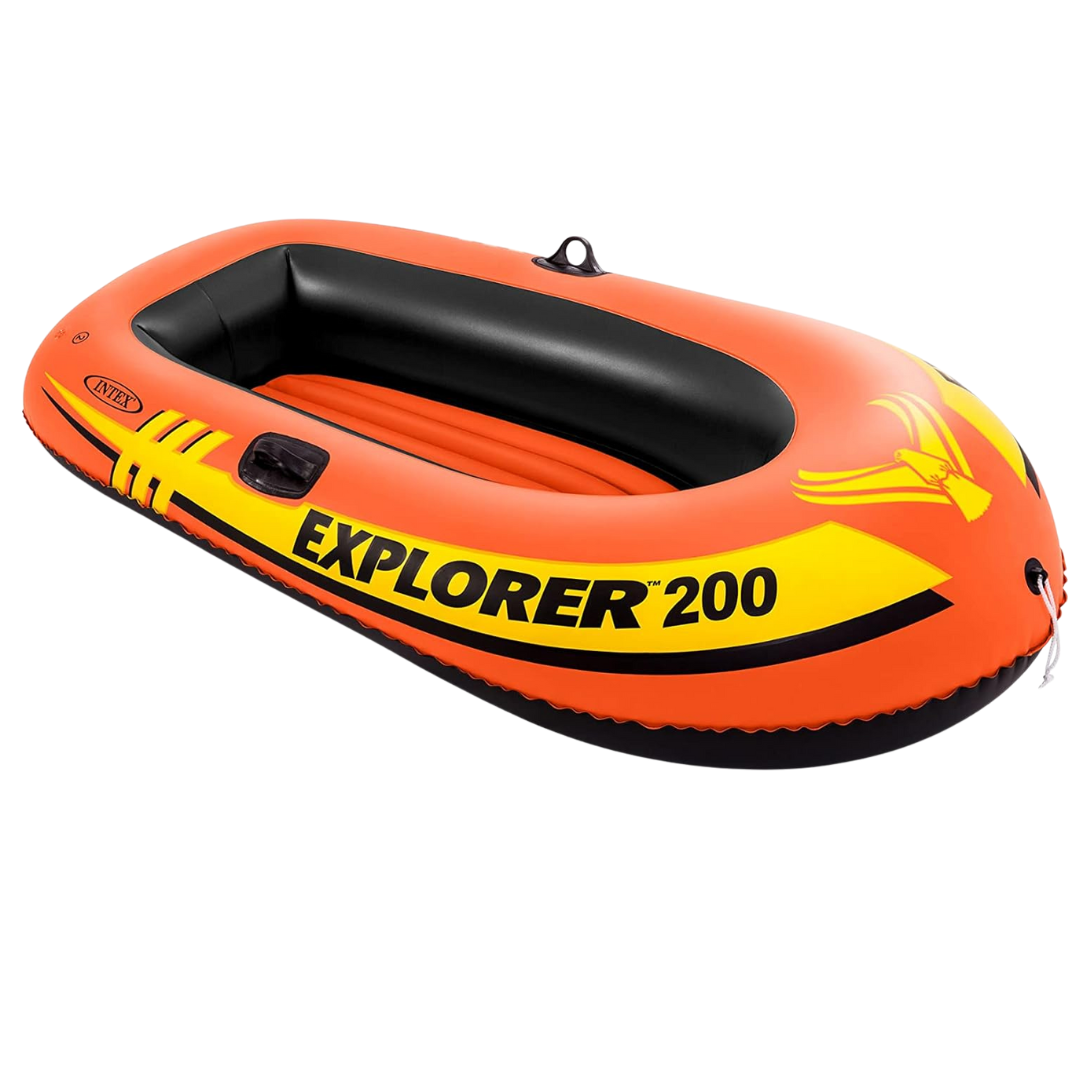 Intex Explorer 200 Inflatable 2 Person Raft Boat