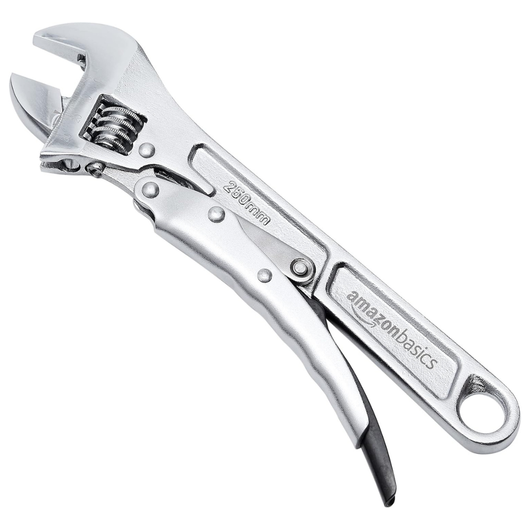 Amazon Basics Locking Adjustable Wrench
