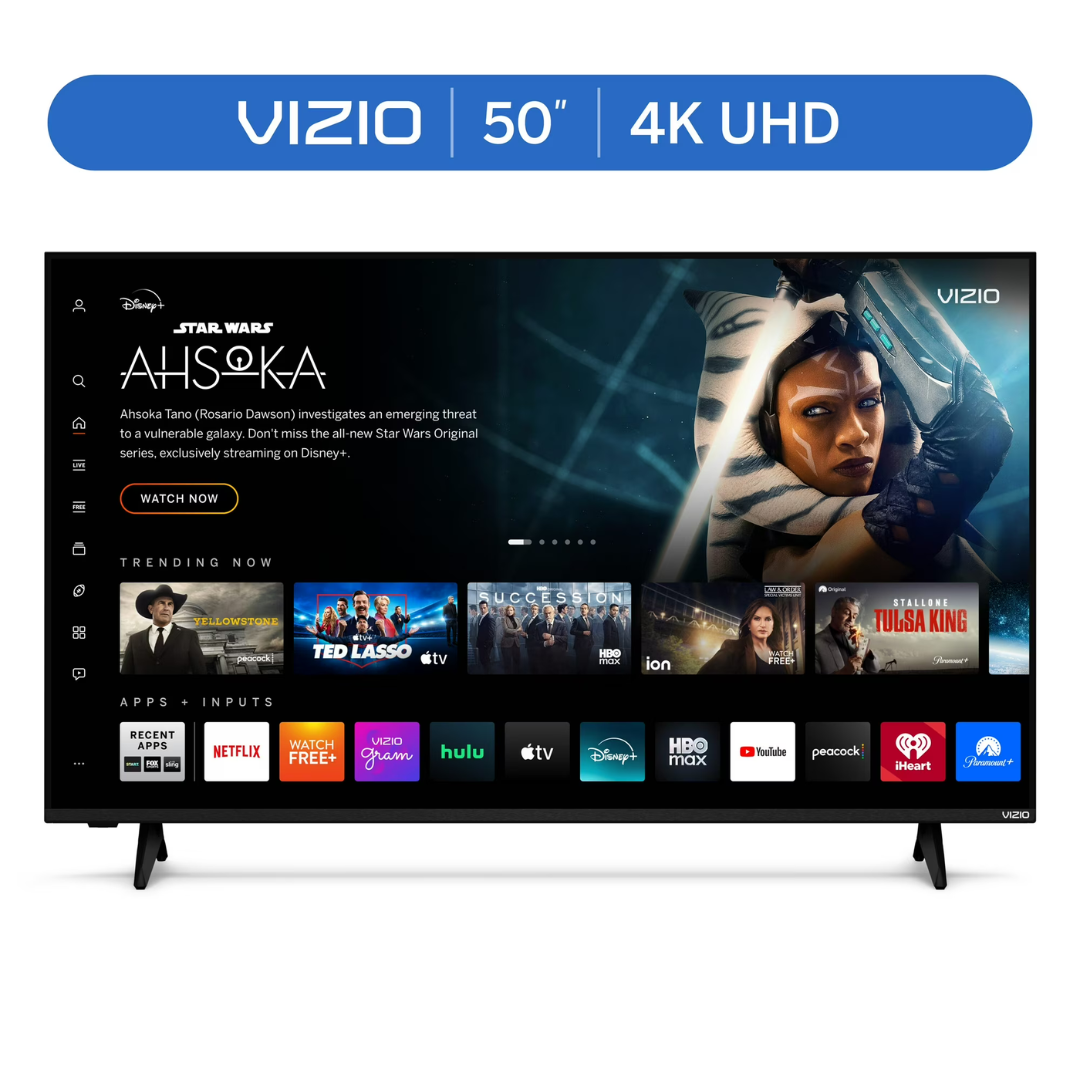 50" Vizio V4K50M-08 4K Ultra HDR Smart LED TV