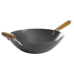 Kenmore Hammond 14" Flat Bottom Carbon Steel Wok