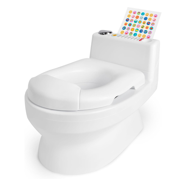 2-In-1 Potty Trainer With Flushing Sounds And Splash Guard