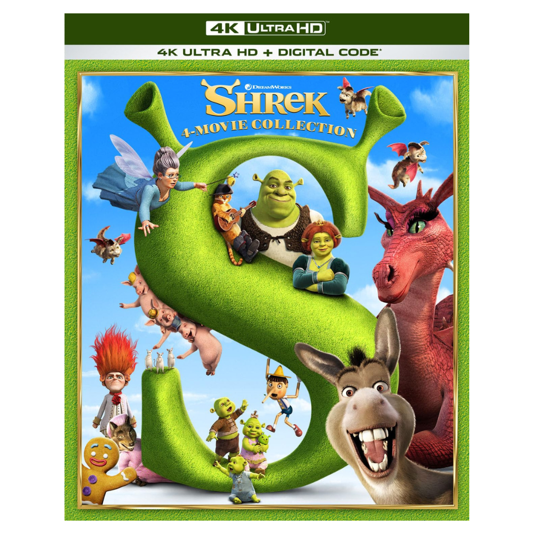 Shrek 4-Movie Collection [4K Ultra HD + Digital]