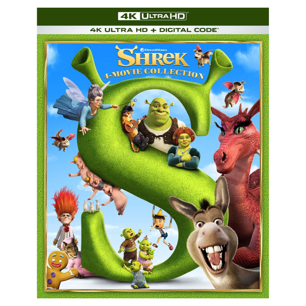 Shrek 4-Movie Collection [4K Ultra HD + Digital]