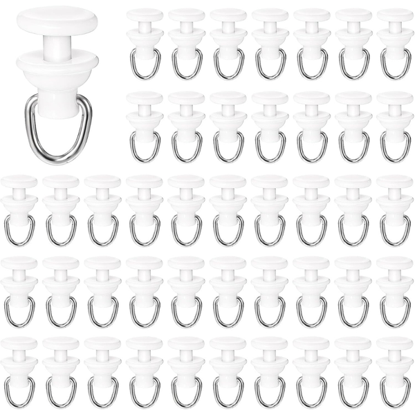 100-Pieces Durable Plastics Ceiling Curtain Track Rollers