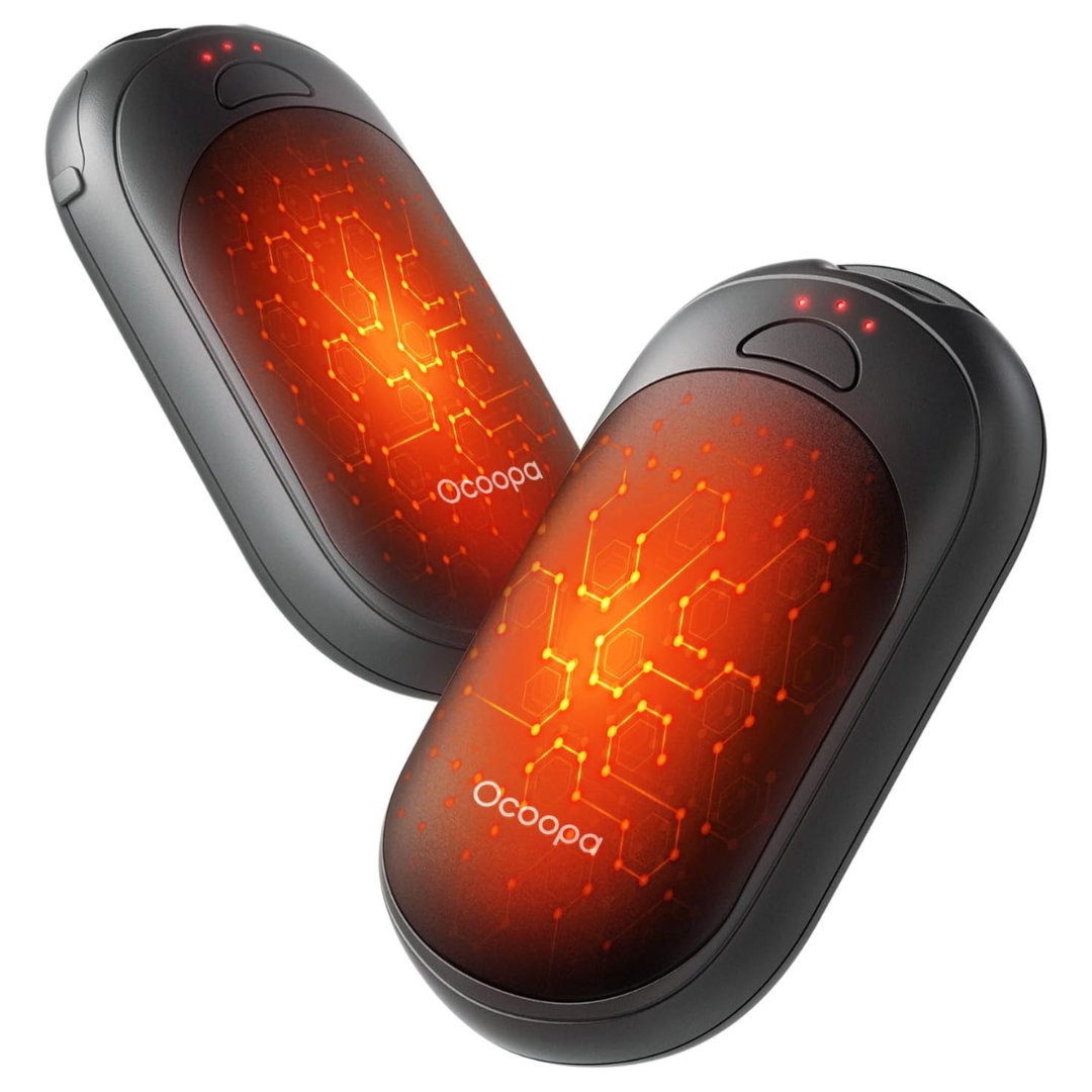 2-Pack Ocoopa Rechargeable Magnetic Hand Warmers (4 Colors)