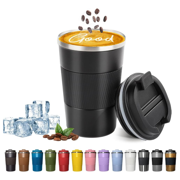 12oz Insulated Stainless Steel Spill & Leak Proof Coffee Mug