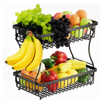 2-Tier Kitchen Storage Countertop Rack