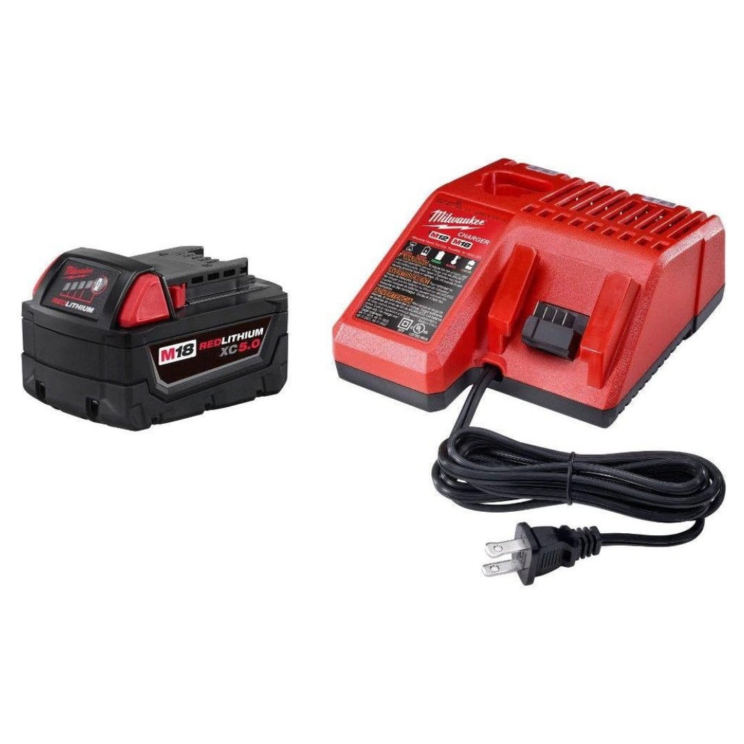 Milwaukee 48-59-1850 M18 Xc 5.0 Starter Kit