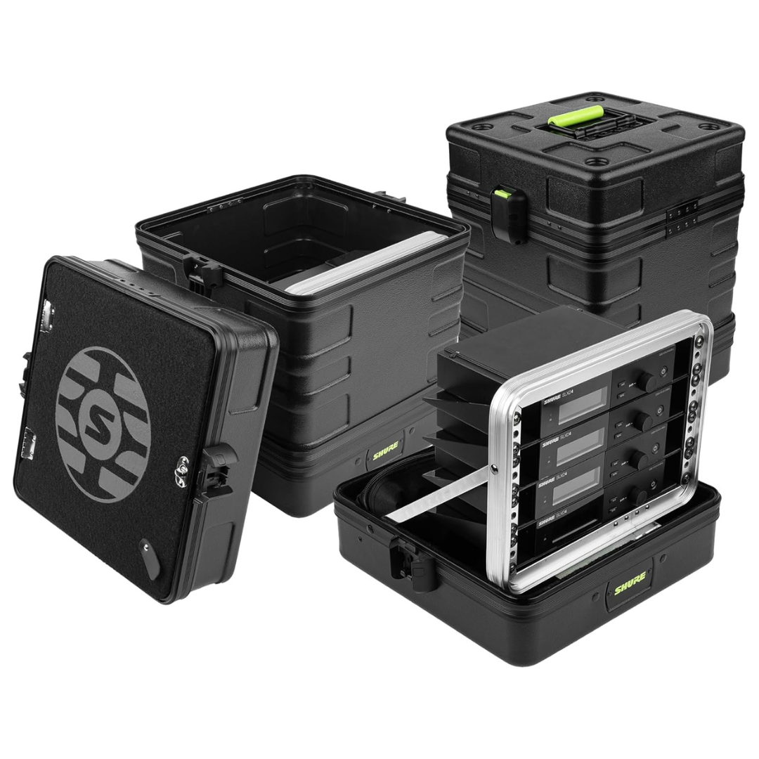 Gator Shure Cases System Solution Series Wireless System Solution Case 4