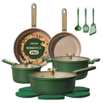 16-Piece Carote Non Stick Induction Cookware Set
