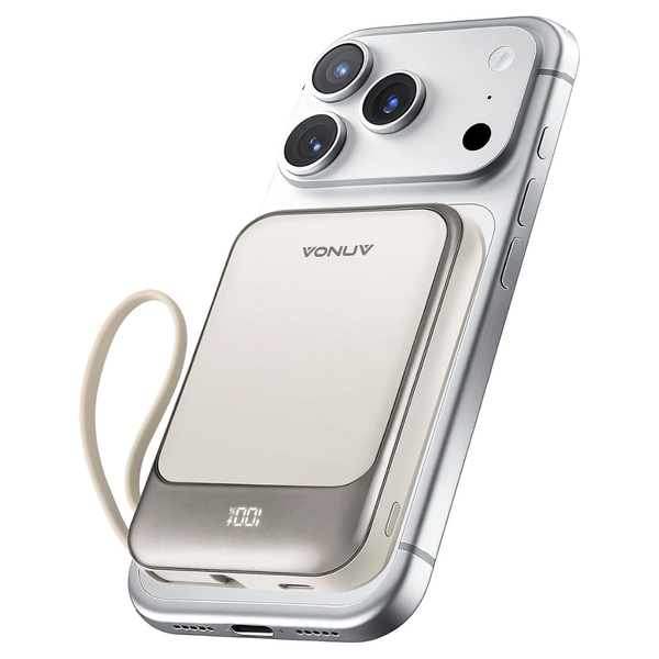 Vonuv 10000mAh 15W Max Fast Charging Magnetic Power Bank