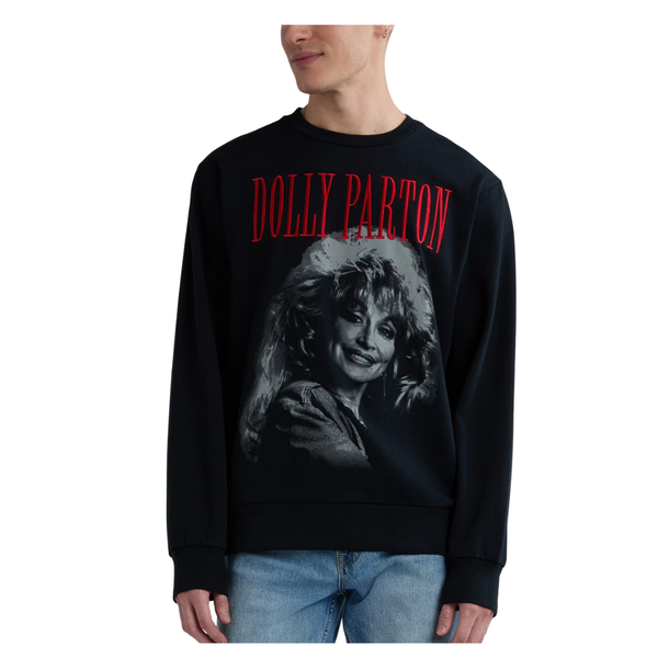 Dolly Parton Men's And Big Men's Graphic Sweatshirt