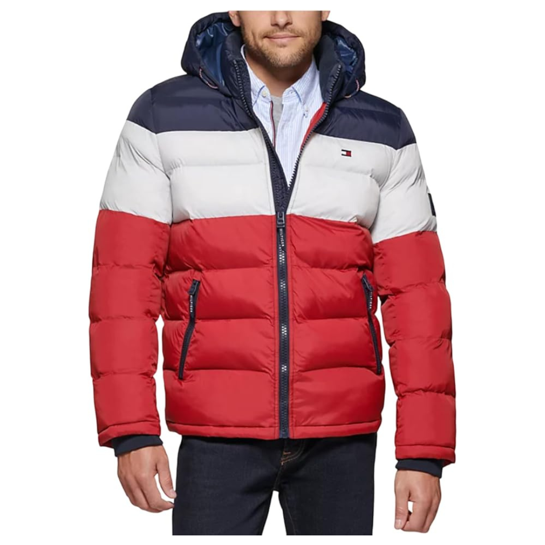 Tommy Hilfiger Men's Classic Hooded Puffer Jacket