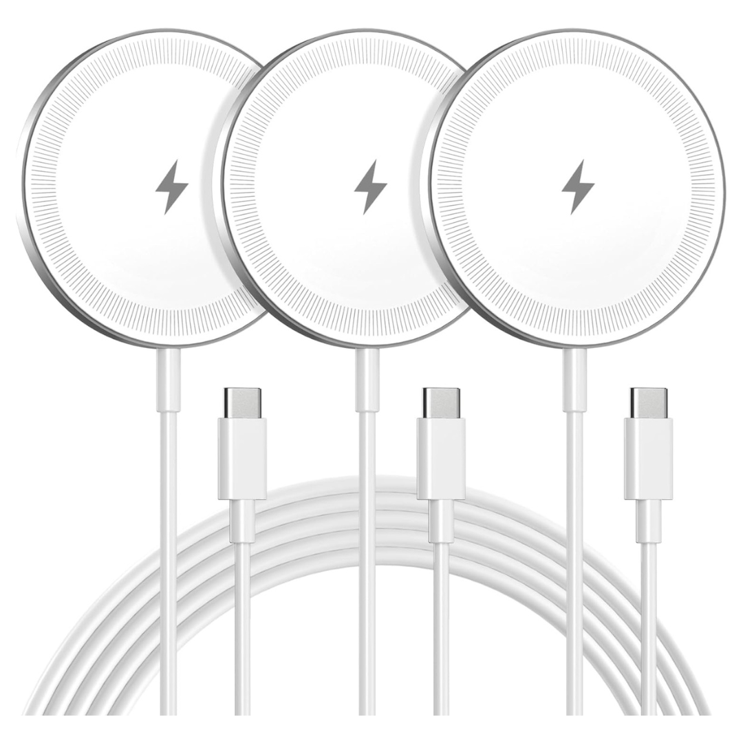 3-Pack HANDY-GAD 15W Magnetic Wireless Charging Pads