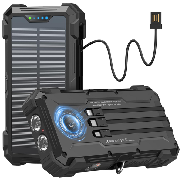 42800mAh Portable Charger Solar Power Bank