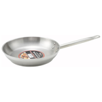 11" Winco Commercial-Grade Stainless Steel Fry Pan