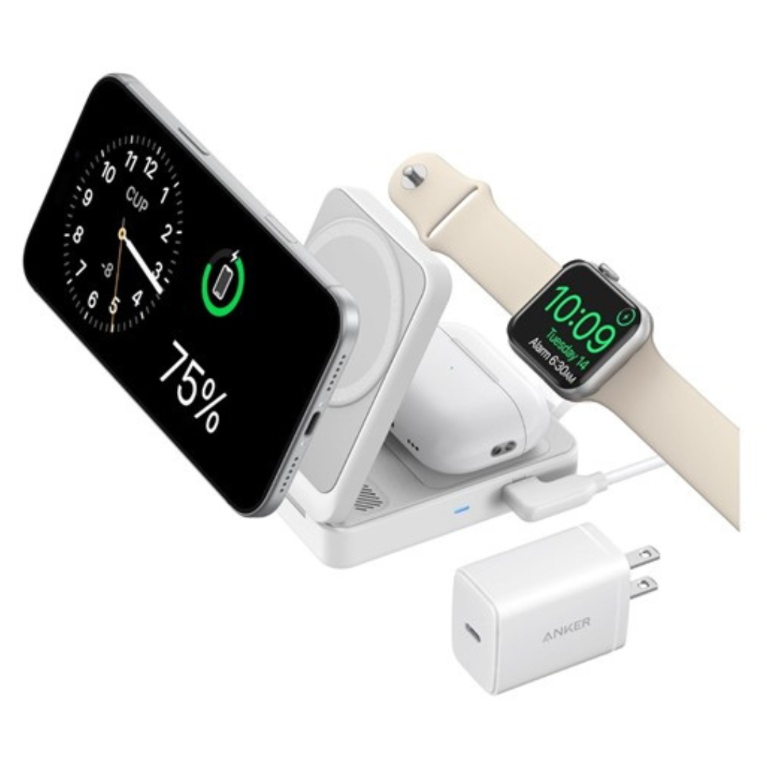 Anker MagGo 3-in-1 iPhone 16 Charging Station