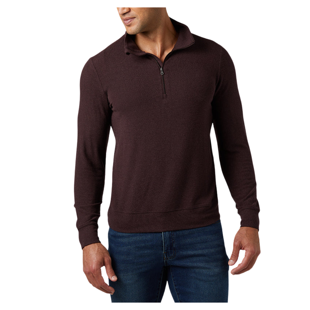 32 Degrees Men's Sweater Knit 1/4 Zip Top (Various Colors)