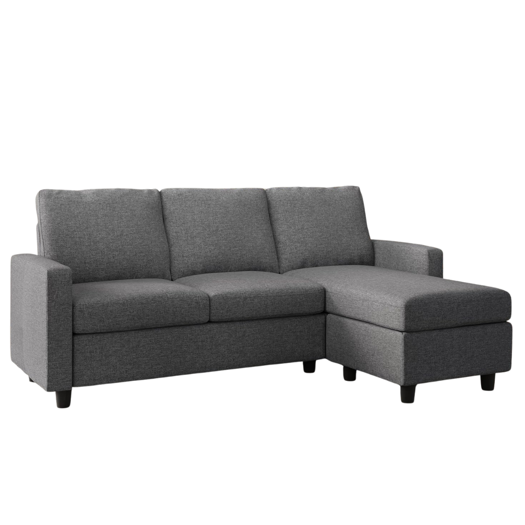 HONBAY L Shaped Convertible Sectional Sofa
