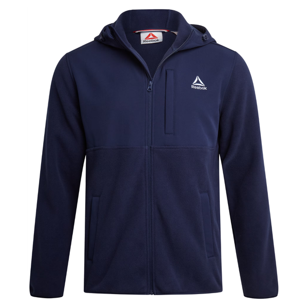 Reebok Men's Polarfleece Hooded Jacket (Sizes L-2XL)
