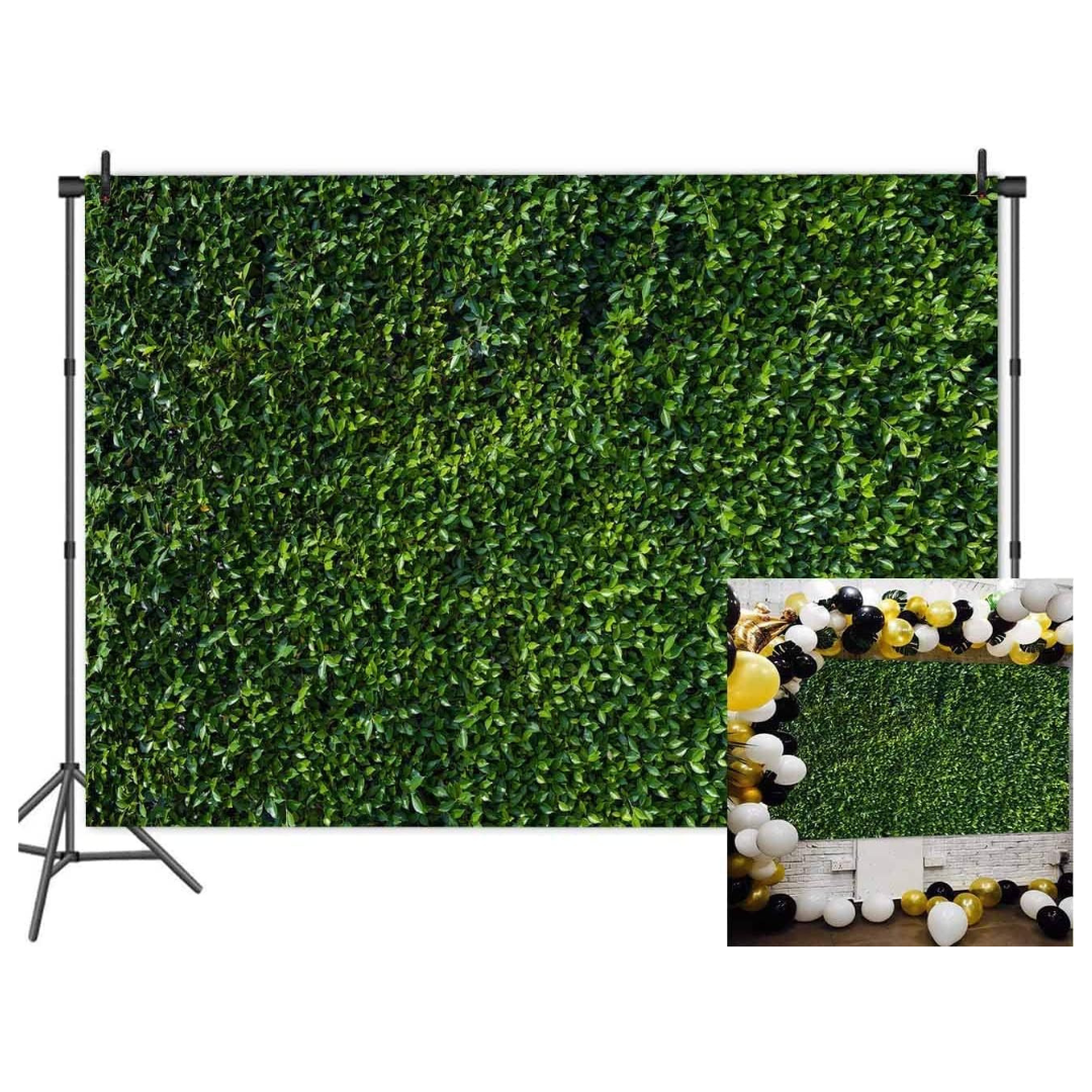 7x5ft Nature Theme Green Leaves Backdrops