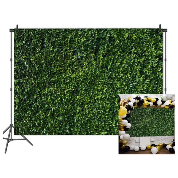 7x5ft Nature Theme Green Leaves Backdrops