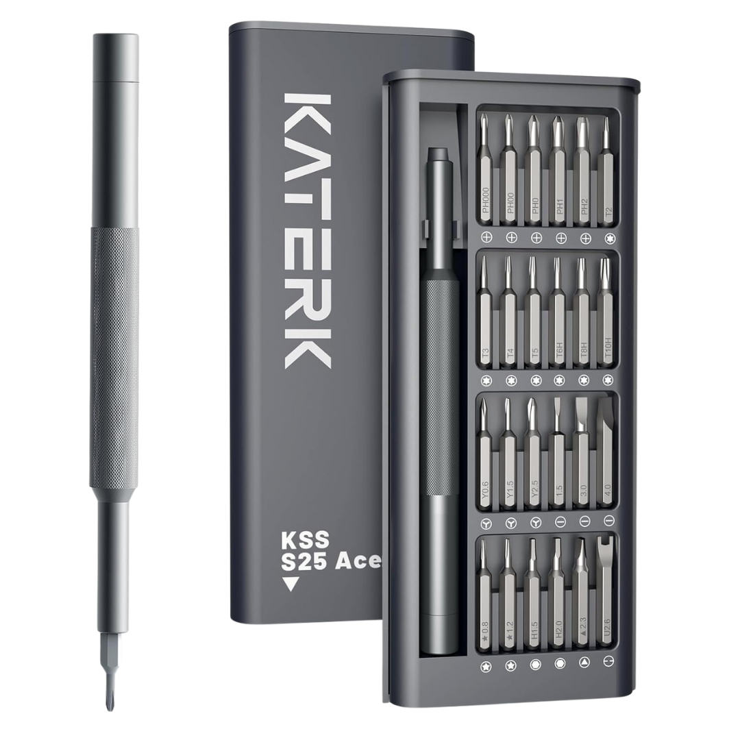 Katerk 25-in-1 Precision Magnetic Screwdriver Set Kit