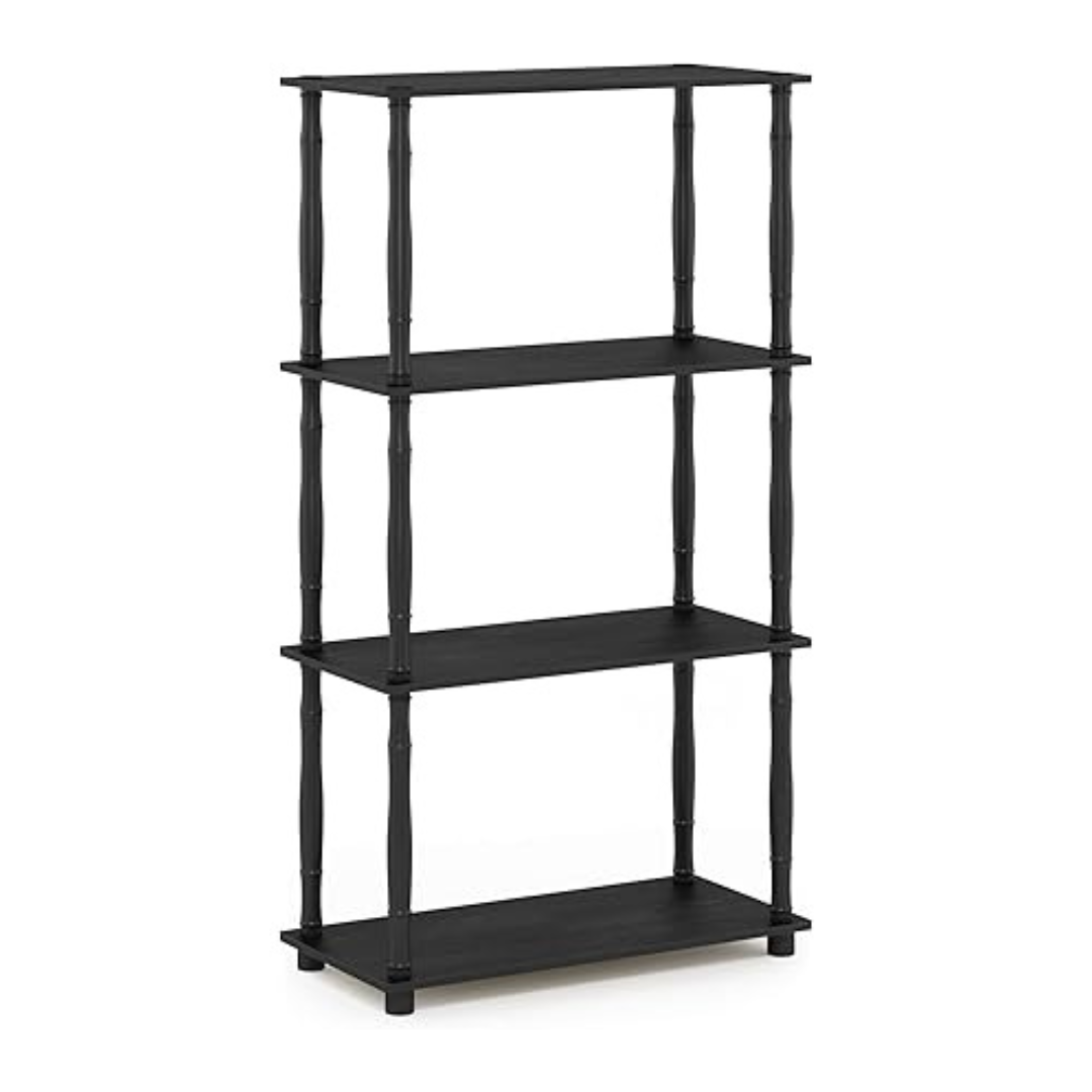 Furinno 4-Tier Turn-N-Tube Multipurpose Shelf