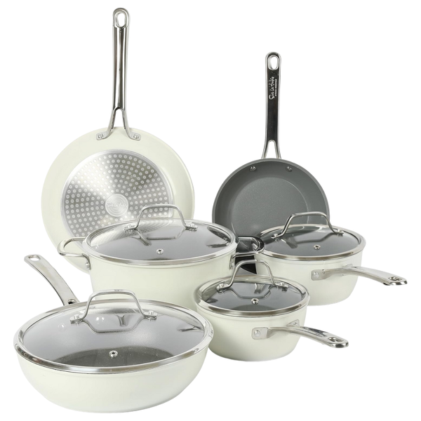 Sur La Table 10-Piece Nonstick Ceramic Cookware Set