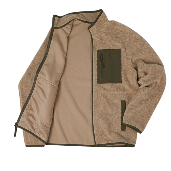 32 Degrees Mens Outdoor Sherpa Full Zip Jacket