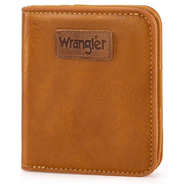 Wrangler Womens RFID Blocking Slim Card Case With Coin Purse