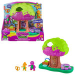 Barneys World Preschool Toy Lights & Sounds Treehouse Playset