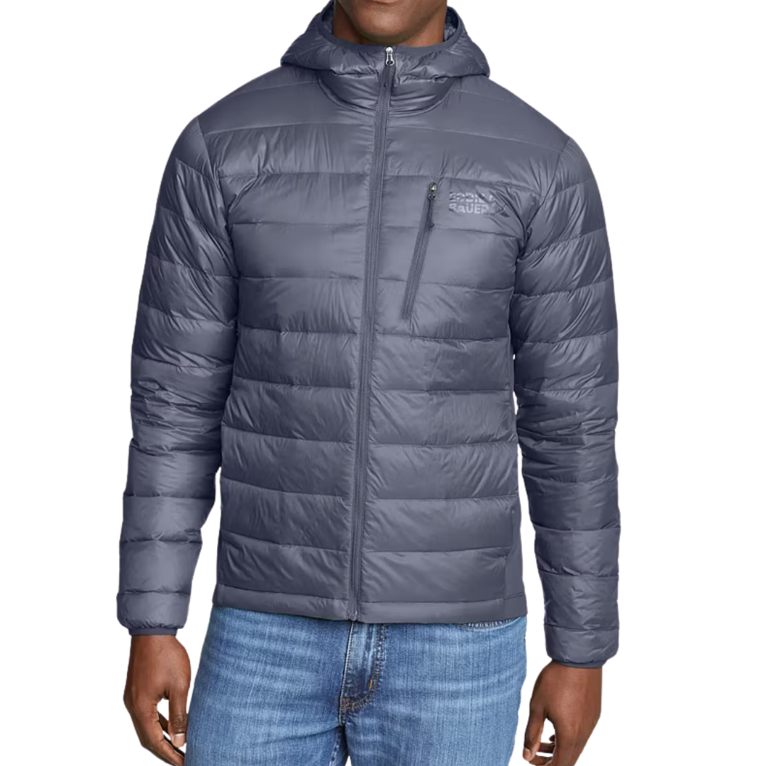Eddie Bauer Men's 550-Fill Down Puffer Hooded Jacket