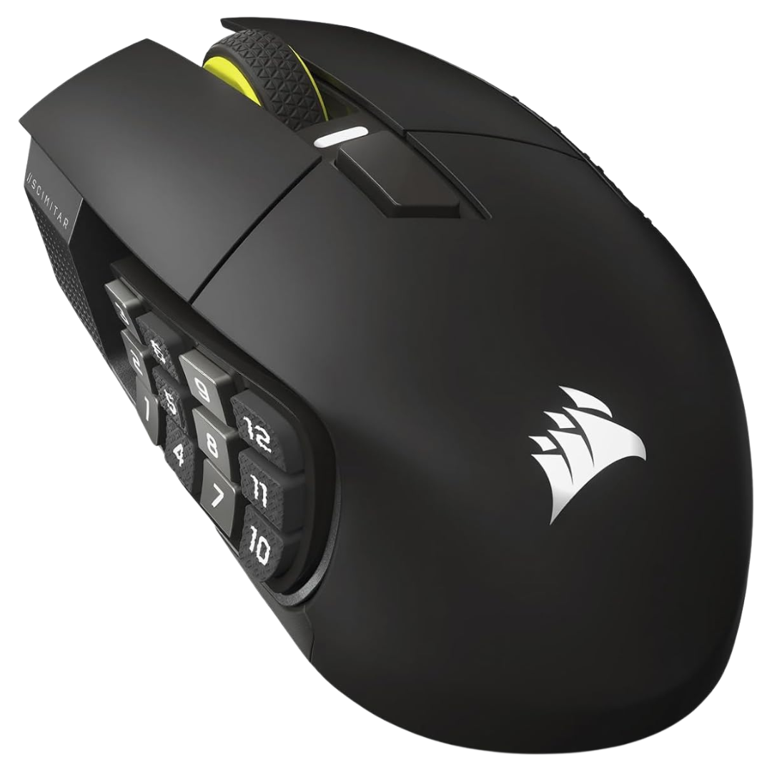 Corsair Scimitar Elite Wireless SE MMO 33,000 DPI Gaming Mouse
