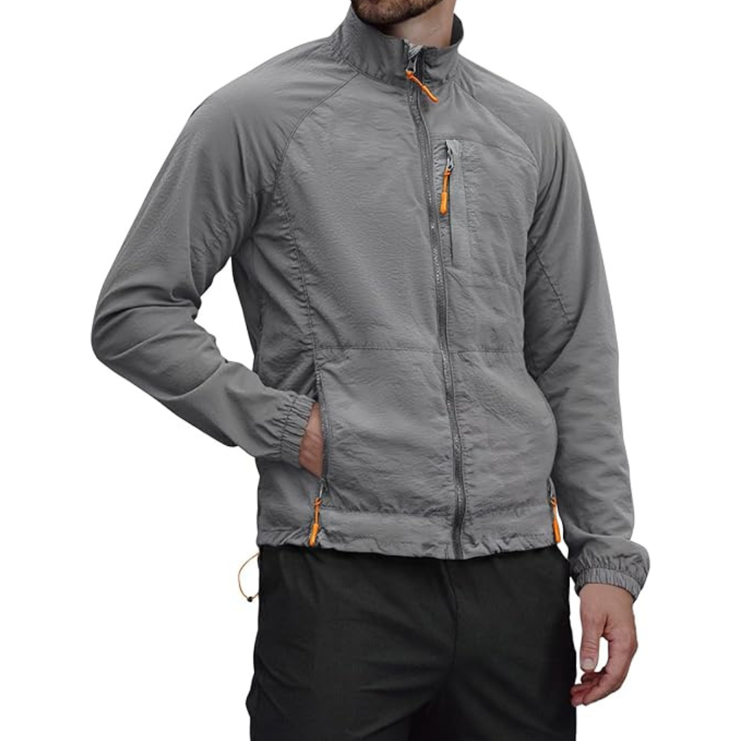 Men's Lightweight Windbreaker Athletic Jacket (6 Colors)