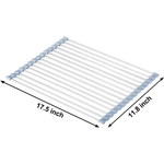 17.5 x 11.8 Over The Sink Stainless Steel Dish Drying Rack