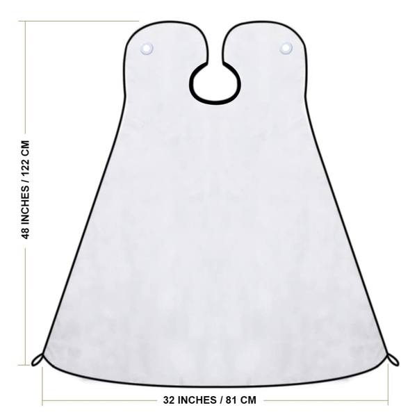 Catcher Bib Beard Trimming Apron & Shaving Catcher Bib