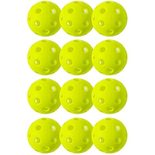 12-Pack Franklin Sports X-26 Indoor Pickleballs