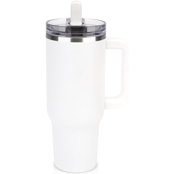 Sursip 40 oz Tumbler with Handle & Flip Straw (Various Colors)