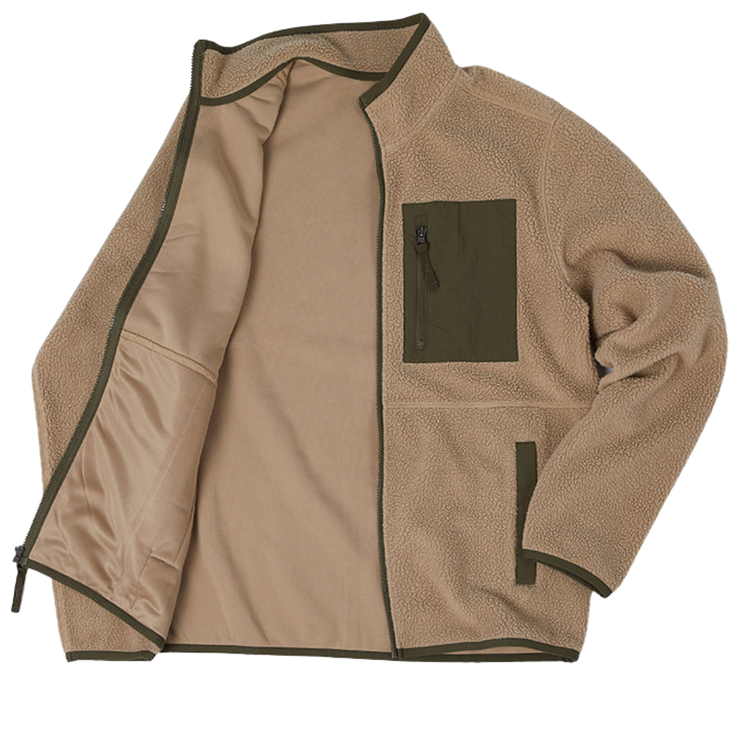 32 Degrees Mens Outdoor Sherpa Full Zip Jacket