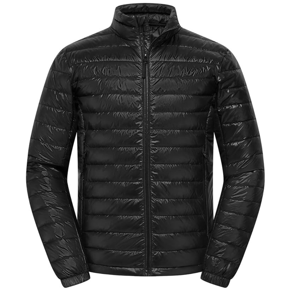 Men's Lightweight Puffer Winter Jacket Coat w/ Pockets