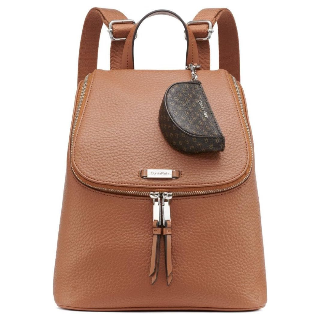 Calvin Klein Zulle Zip-Around Backpack W/ Signature Hang Off