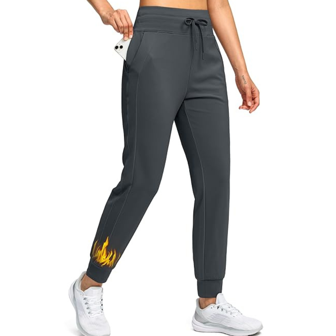 Women's Winter Warm Thermal Fleece Lined Joggers (Various Colors)