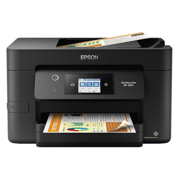 Epson Workforce Pro WF-3823 Wireless Network Color Inkjet 4-in-1 Printer