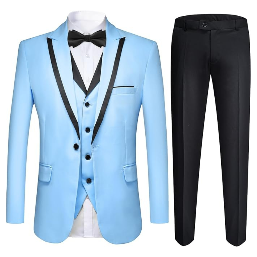 Men's 3 Piece Slim Fit Suit