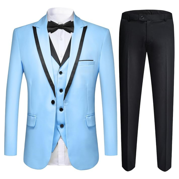Men's 3 Piece Slim Fit Suit