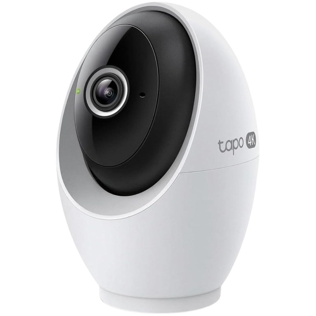 Tapo 4K Indoor Pan/Tilt Wired Security Camera